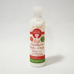 Lait Capillaire activateur de boucles – Lotion 4 en 1 pour hydrater et adoucir vos cheveux crépus, frisés et bouclé