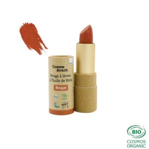 Rouge à lèvre à l&rsquo;huile de ricin – brique