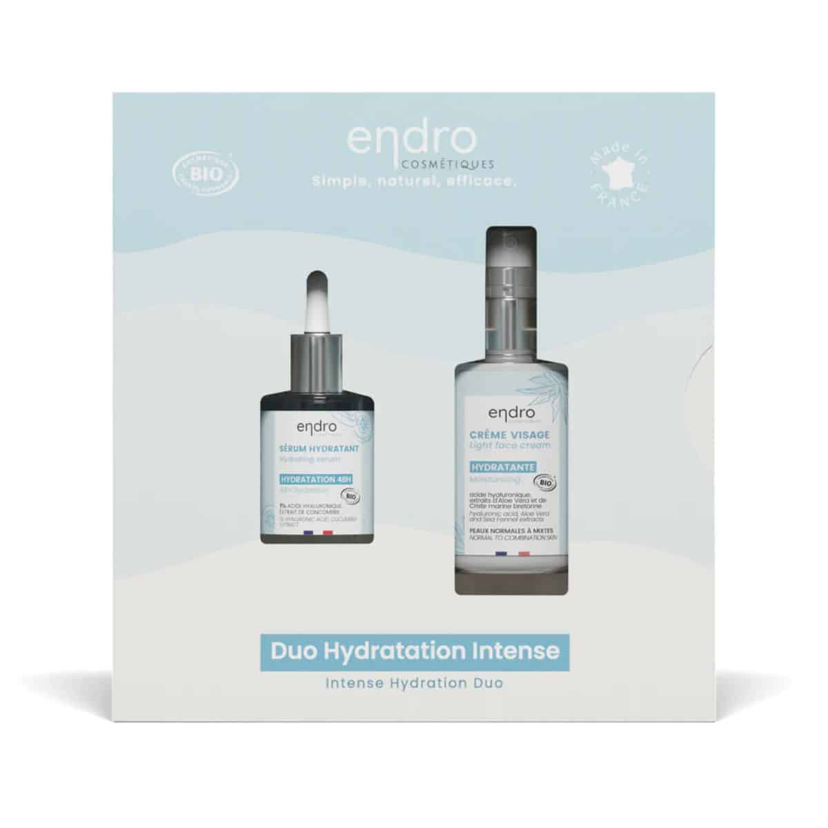 Coffret Duo Hydratation Intense – Endro