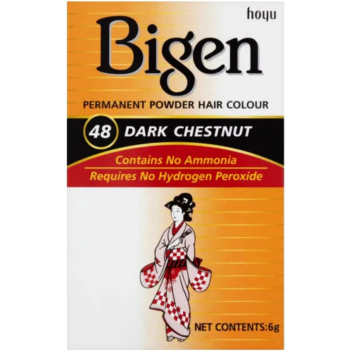 BIGEN SMALL≡ POUDRE COLORANTE CHATAIN FONCÉ 48