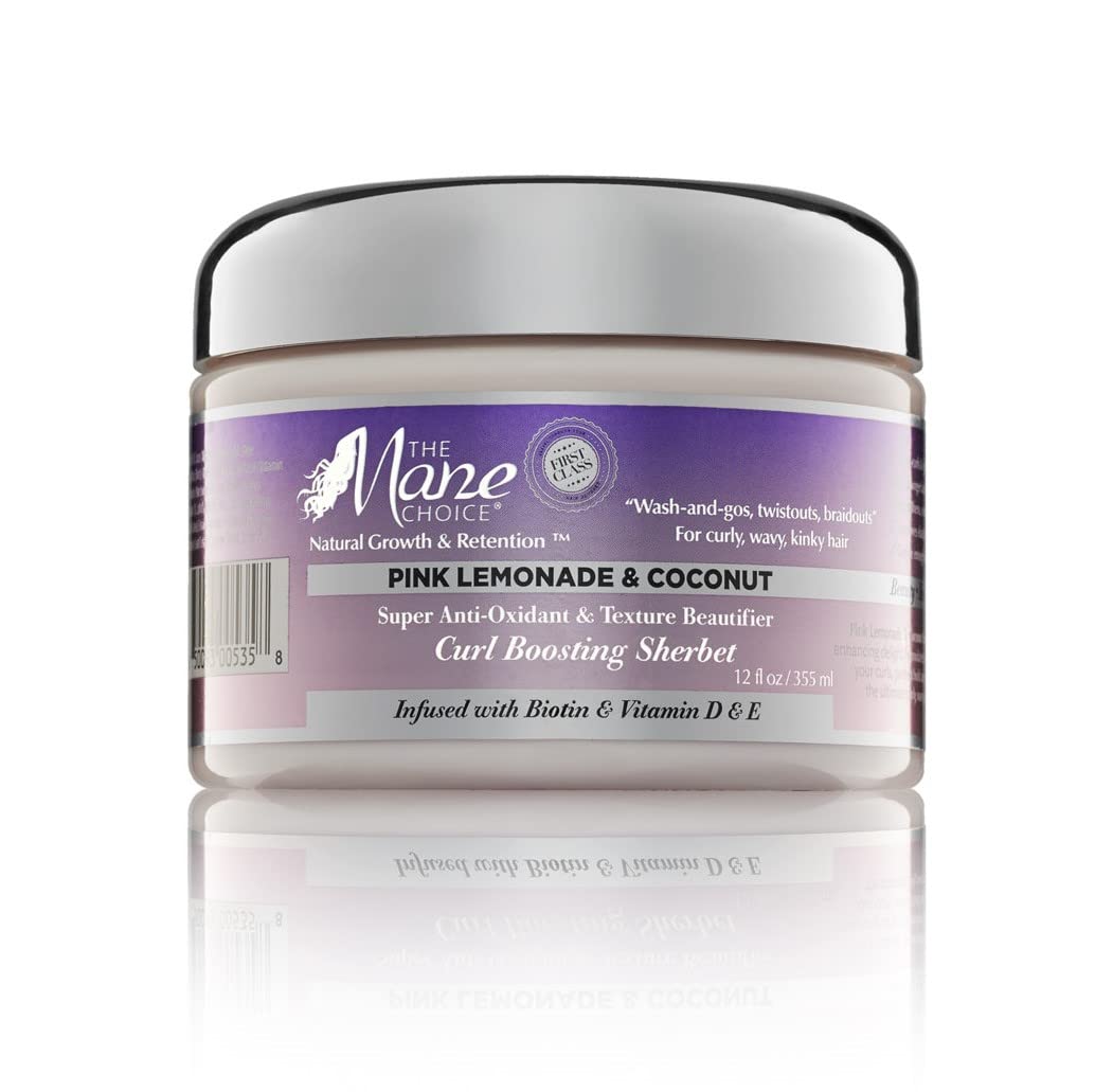 CRÈME DÉFINITION DE BOUCLES – CURL BOOSTING SHERBET |PINK LEMONADE & COCONUT