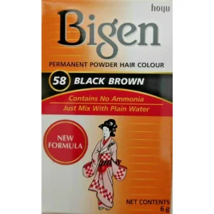 BIGEN SMALL≡ POUDRE COLORANTE NOIR NATUREL 58