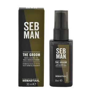 Sebastian Man The Groom 30ml – huile pour barbe et cheveux