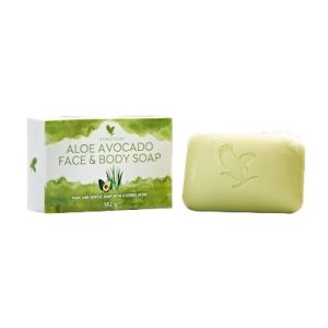 Savon Corps et Visage à l&rsquo;Aloe et à l&rsquo;Avocat (Aloe Avocado Face & Body Soap)