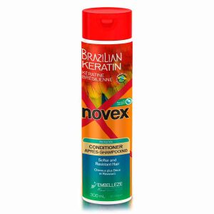 APRÈS-SHAMPOING À LA KÉRATINE BRÉSILIENNE NOVEX 300ML – BRILLANCE ET DOUCEUR