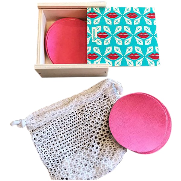 Lingettes démaquillantes réutilisables en microfibre – Image 2