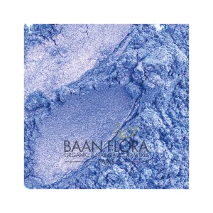 Colorant mica bleu iris satiné