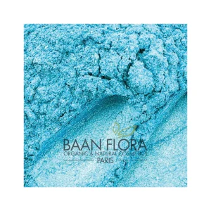 Colorant mica bleu océan satiné