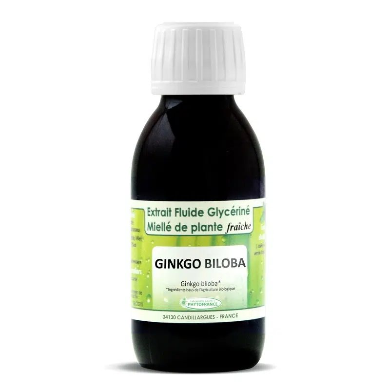 Ginkgo Biloba Extrait Fluide (EFGM) bio