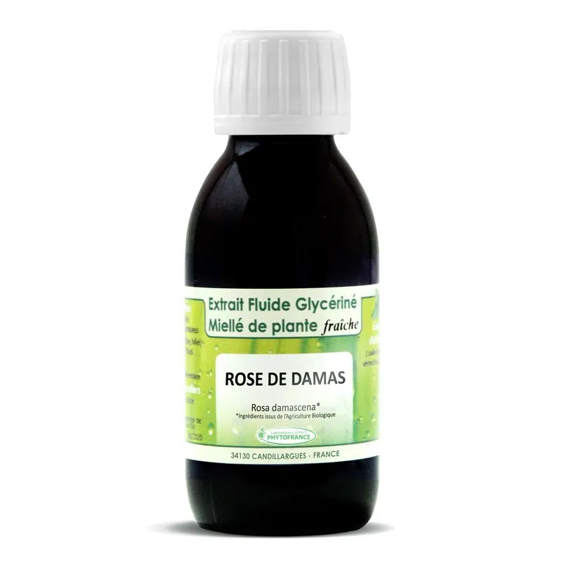 Rose de damas Extrait Fluide (EFGM) bio