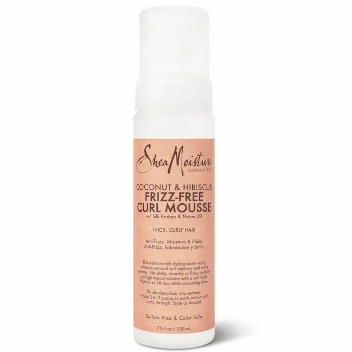 MOUSSE HYDRATANTE ET DÉFINISSANTE ANTI-FRISOTTIS – SHEA MOISTURE