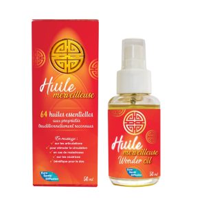 Huile Merveilleuse aux 64 huiles essentielles