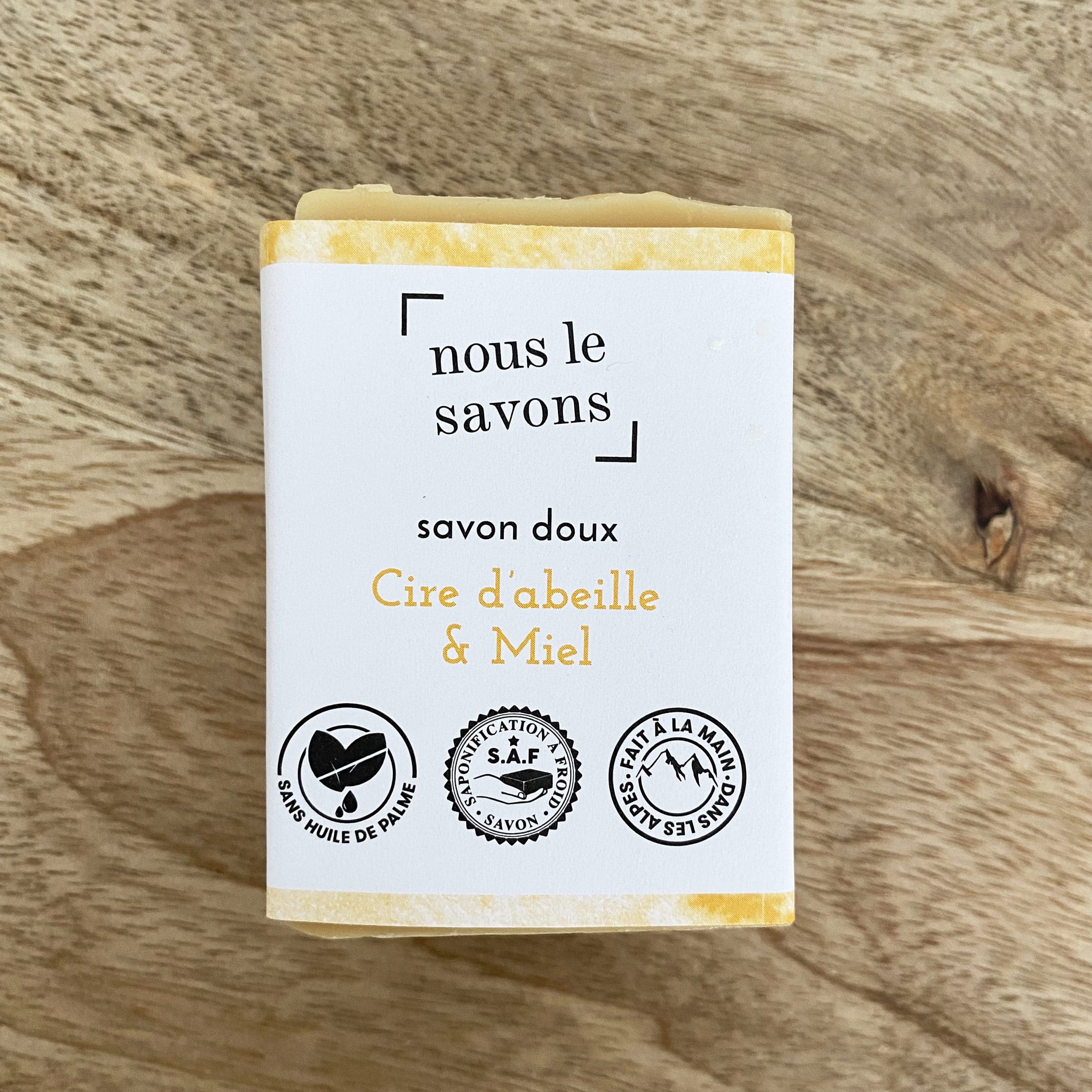 Savon doux cire d’abeille et miel – Image 3