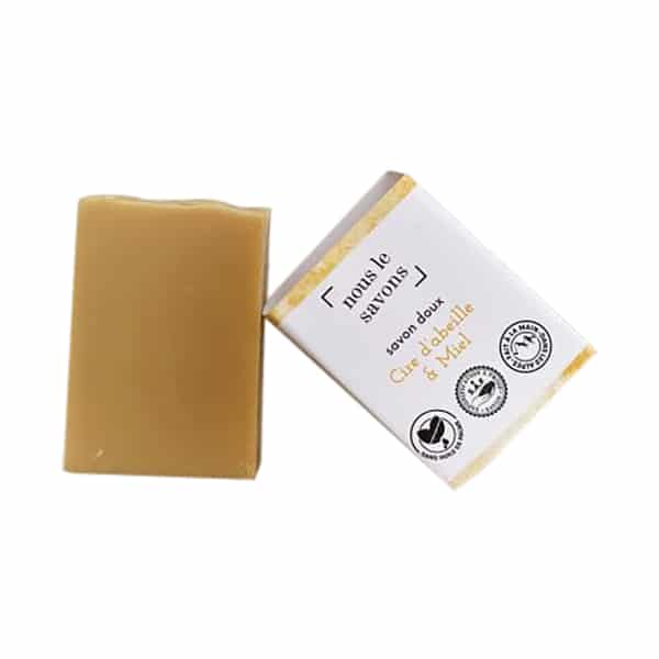Savon doux cire d’abeille et miel – Image 2