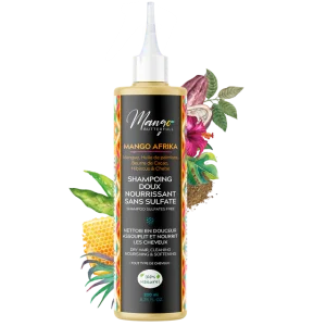 Shampoing doux sans sulfates MANGO AFRIKA 200ml