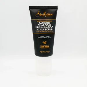 Gommage capillaire avant shampooing (113 g) – SheaMoisture African black soap bamboo charcoal