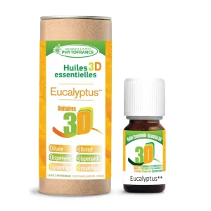 Huile Essentielle 3D Eucalyptus Globuleux