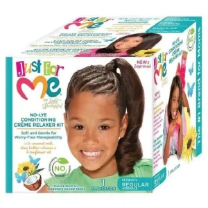 Just For Me – Kit Défrisant Pour Enfants (Regular)