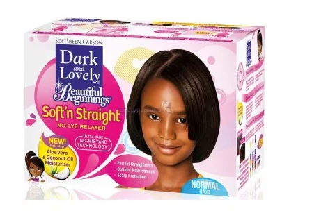 DARK & LOVELY – Défrisage Enfant Sans Soude Scalp Care Relaxer
