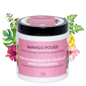 Soin nourrissant et démêlant après-shampoing – POUSS 250gr