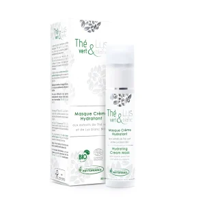 Masque crème Thé vert & Lys blanc