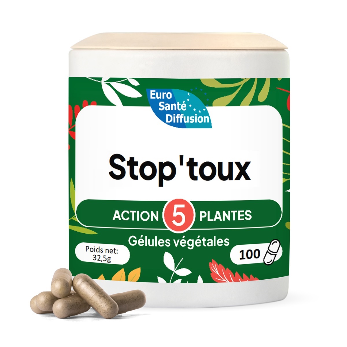 Action 5 plantes Stop toux