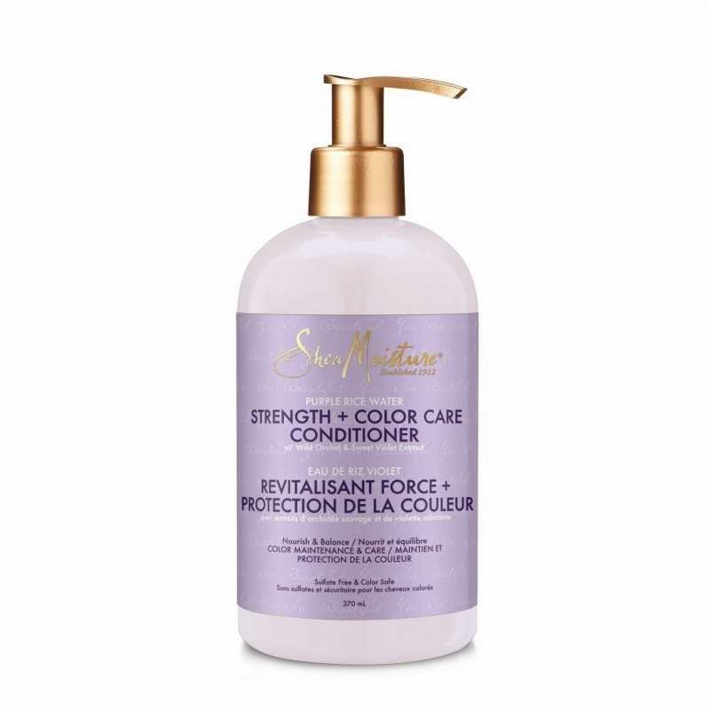 Après-Shampoing Pour Cheveux Colorés (Purple Rice Water Strength & Color Care) – Shea Moisture