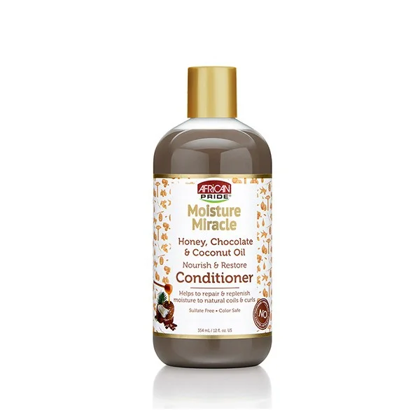 Après-shampooing au Miel, Chocolat et Coco (Moisture Miracle) 354ml