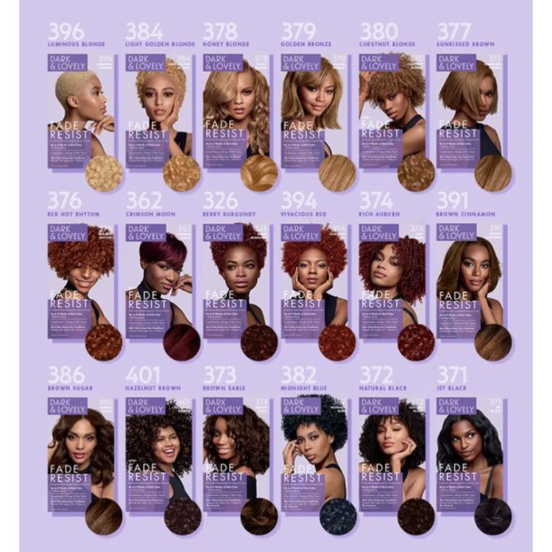 DARK & LOVELY ≡ COLORATIONS