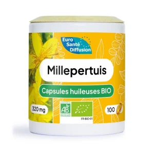 Capsules huileuses de millepertuis Bio