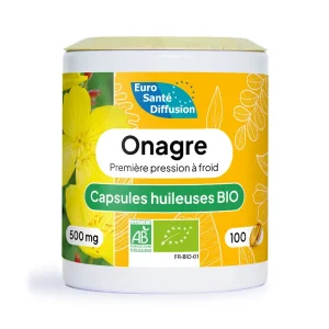 Capsules Huileuses d’Onagre Bio
