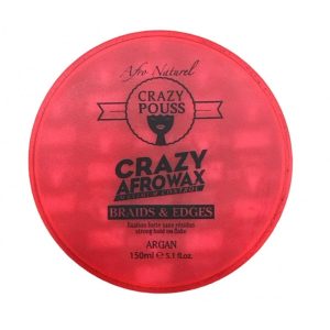 Cire coiffante fixation forte à l&rsquo;ARGAN AFROWAX 150ml