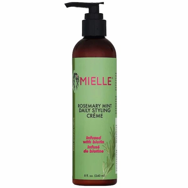 CRÈME COIFFANTE MULTIVITAMINÉE ROSEMARY MINT – MIELLE ORGANICS