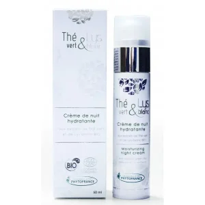 Crème de nuit Thé & Lys cosmétique certifié bio