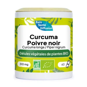 Curcuma et poivre noir Gélules Bio