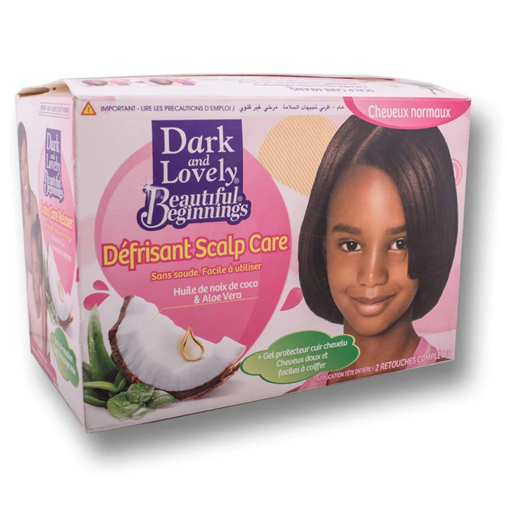 DARK & LOVELY – Défrisage Enfant Sans Soude Scalp Care Relaxer – Image 2