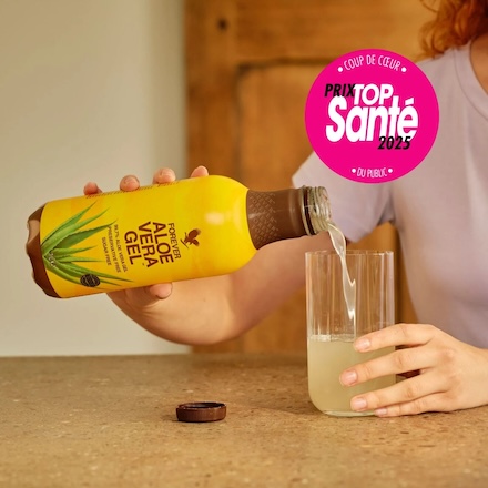 Forever Aloe Vera Gel – Prix TOP Santé 2025, Coup de Coeur du Public – Image 2