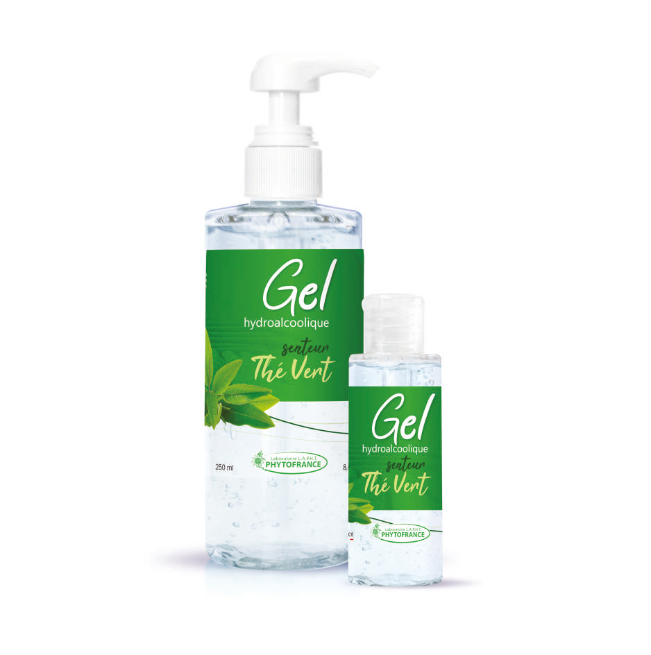 Gel hydroalcoolique thé vert
