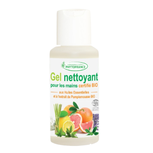 Gel nettoyant mains sans rinçage
