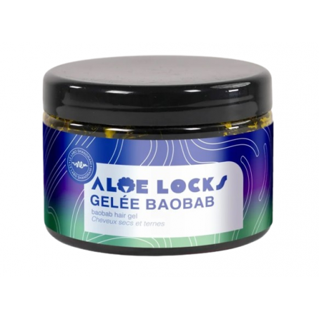 Gelée capillaire BAOBAB pour locks, tresses et vanilles 300ml (Aloé Locks)