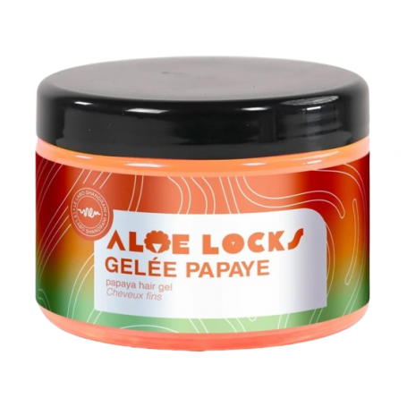 Gelée capillaire PAPAYE pour locks, tresses et vanilles 300ml (aloé locks)