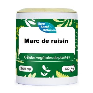 Gélules de marc de raisin