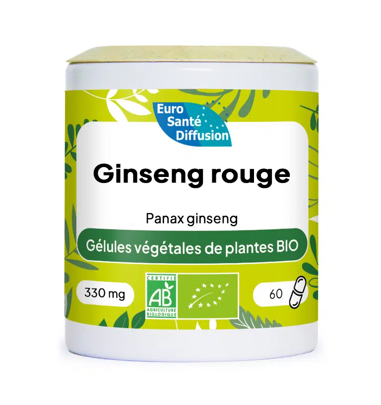 Gélules de Ginseng rouge Bio