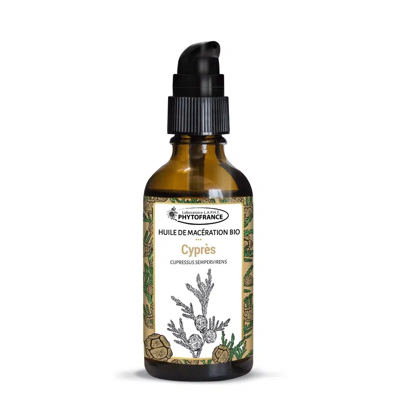 Huile de fleurs de cyprès bio