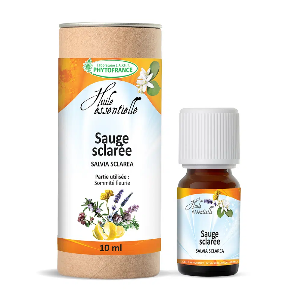Huile Essentielle Sauge Sclarée Bio