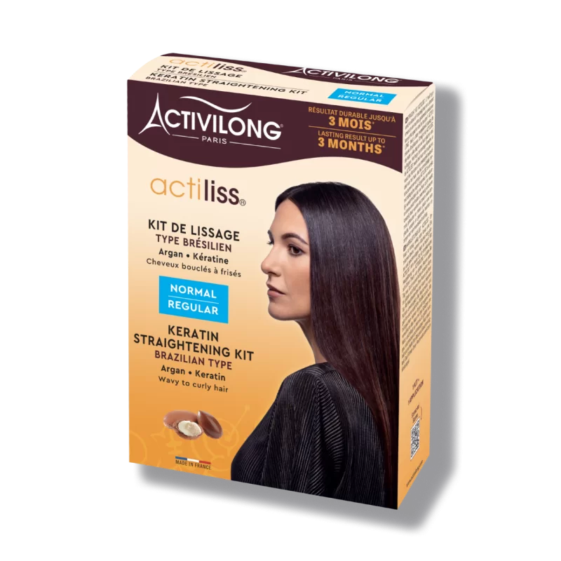Kit de lissage type brésilien ARGAN & KERATINE (Actiliss Smooth)