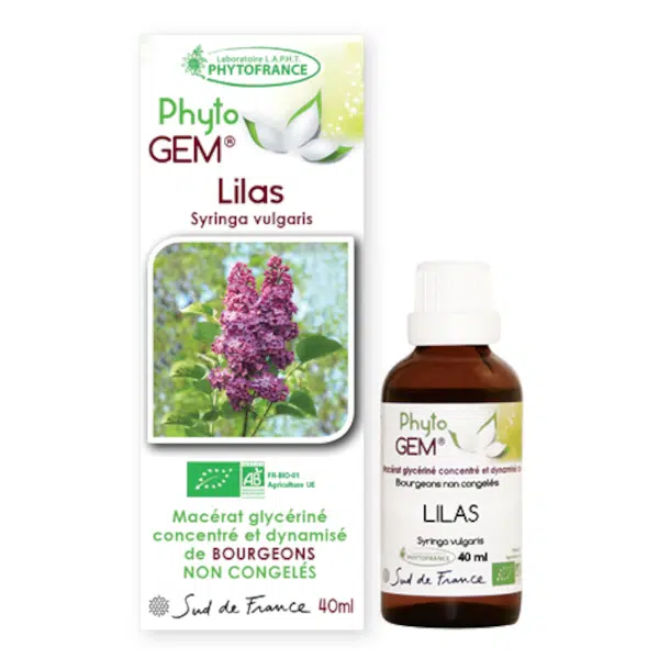 Lilas Phyto’gem de bourgeons bio