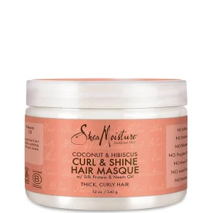 MASQUE CURL & SHINE DÉFINITION DE BOUCLES COCONUT HIBISCUS – SHEA MOISTURE