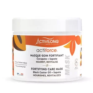 Masque capillaire fortifiant BLACK CASTOR OIL 300ml (Actiforce)