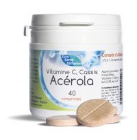 Vitamine C, acérola, cassis